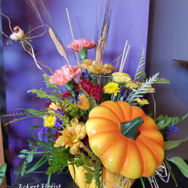 Eckert Florist's It's The Great Pumpkin Bouquet *LOCAL DELIVERY ONLY