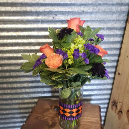 Halloween Vase
