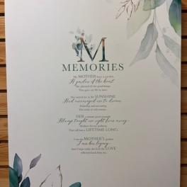 Memories Canvas