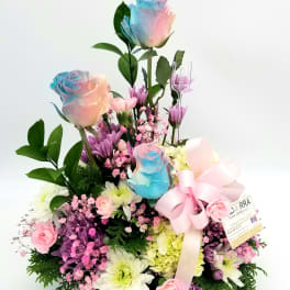 “Cotton Candy” Arrangement