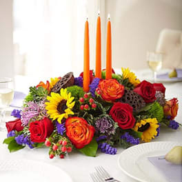 Garden of Grandeur Autumn Centerpiece