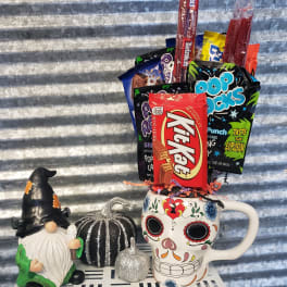 Day of the dead Candy Bouquet