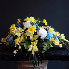 Artificial Spring Cemetery Saddle