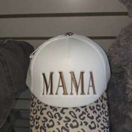Leopard Print Mama Hat