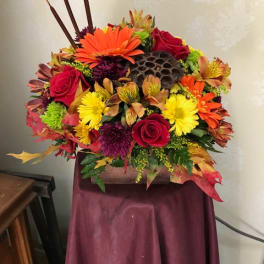The Autumn Flower Box