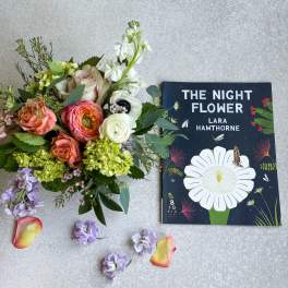 Children's Book + Fresh Arrangement