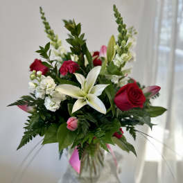 Love & Passion by Westford Florist Art by Veny