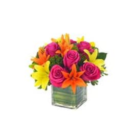 Lovely Lily & Rose Celebration Bouquet