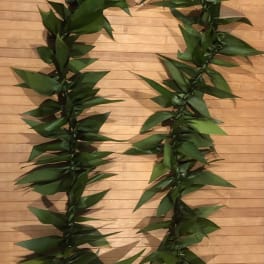 Maile Style Ti Leaf Lei