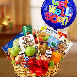 Get Well Fruit & Gourmet Basket