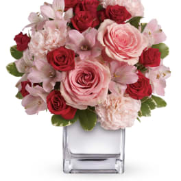 Teleflora's Love That Pink Bouquet with RosesTeleflora's Love That Pink Bouquet with Roses