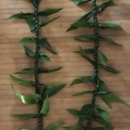 Double Ti Leaf Lei