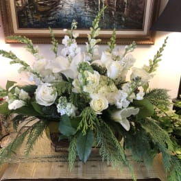 White splendor bouquet