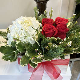 Red rose love bouquet
