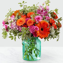 Aqua Escape™ Bouquet by FTD® - VASE INCLUDED