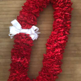 Double Carnation Lei