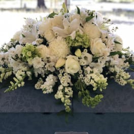 Loving Memories Casket Spray