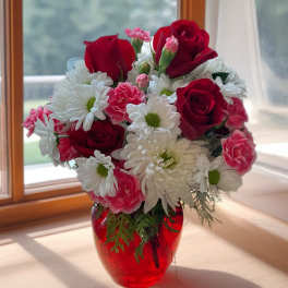 Sweet Red. A Floral Archist™ Design.