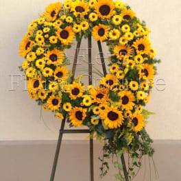Radiant Sun Wreath