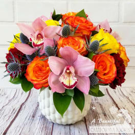 Color My World Arrangement - ABC Florist Downtown Long Beach CA