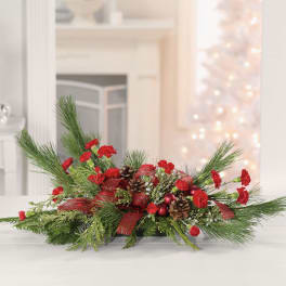 Festive Pine Centerpiece