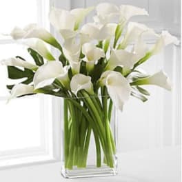 Simplicity Luxury Calla Lily Bouquet