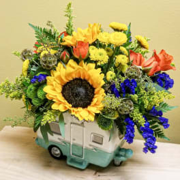Retro Road Tripper Bouquet