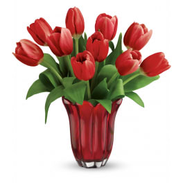Teleflora's Kissed By Tulips Bouquet