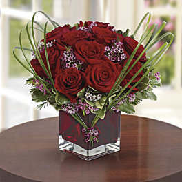 Sweet Thoughts Bouquet with Red Roses