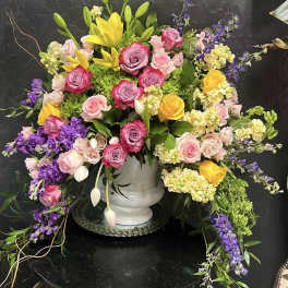 Garden Luxe Cascade Centerpiece