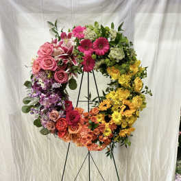 Circle of Serenity Wreath (Deluxe Shown)