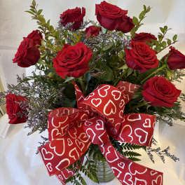 A Dozen Premium Red Roses