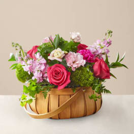 Radiance in Bloom Basket