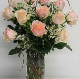 The Peach Rose Bouquet