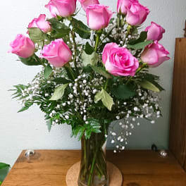 The Pink Rose Bouquet