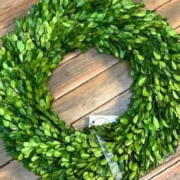 Preserved Boxwood Wreath