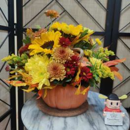 Pretty Pumpkin Bouquet