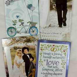 Leanin' Tree Just Married Cards