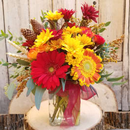 Bright Fall Arrangement