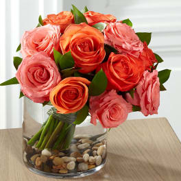 The FTD Blazing Beauty Rose Bouquet