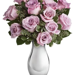 Teleflora's Roses and Moonlight Bouquet