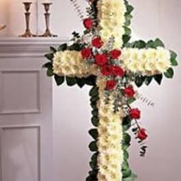 Standing Rose Cross