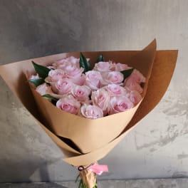 2 Dozen Light Pink Bouquet