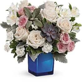 Teleflora's Enchanting Blue Bouquet