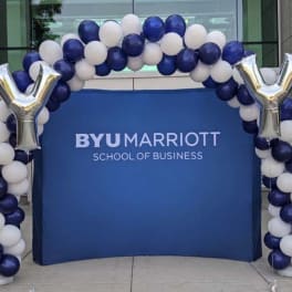 Spiral Balloon Arch