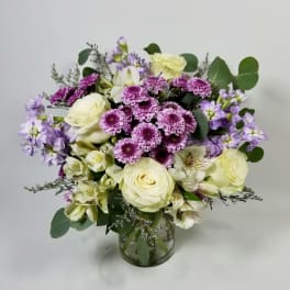 Lavender, Pink and White Expressions