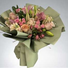 Floral Fantasy bouquet by D'Lily's Flowers