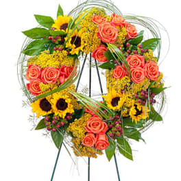 Heaven's Sunset Wreath