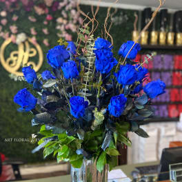 Blue Gesture