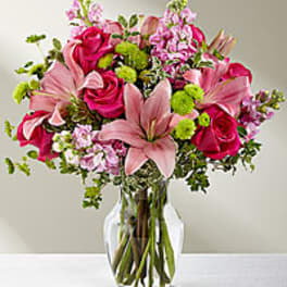 Eckert Florist's FTD Pink Posh Bouquet